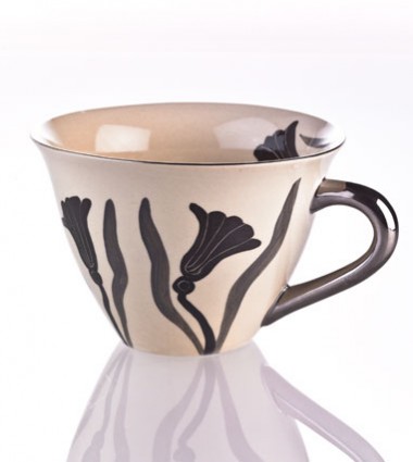 TEACUP LILY BLACK/GREY