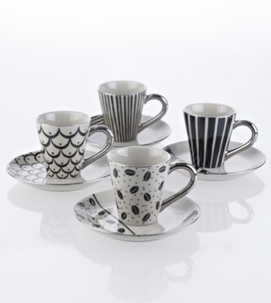 ESPRESSO CUPS WITH SAUCER