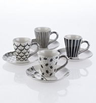 ESPRESSO CUPS WITH SAUCER